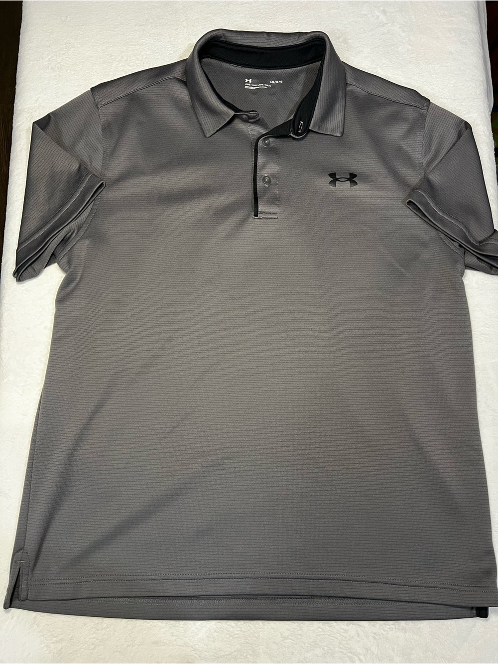 Under Armour Men's Gray Performance Polo